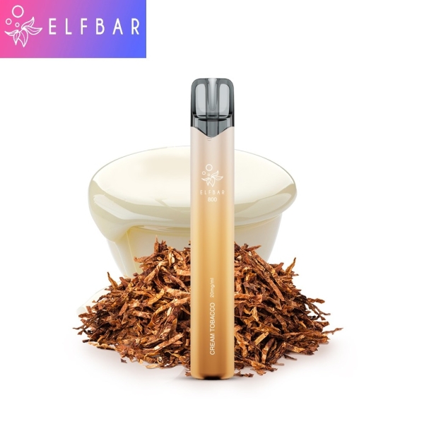 ELF BAR 800 - Cream Tabacco - Einweg E-Zigarette 20mg